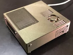 Dual HDD Raspberry Pi NAS with fan control