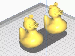 Duck with Disney Ears Stl