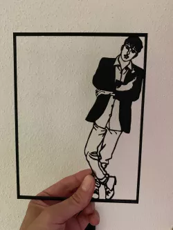 Dylan Dog B - Framed Lithograph