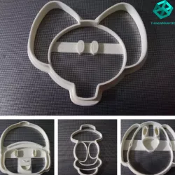 ELLY COOKIE CUTTER POCOYO