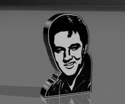 Elvis Presley lamp