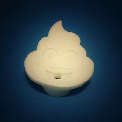 Emoji toothpaste brush teeth