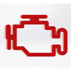 ENGINE FAILURE WARNING LIGHT Keychain