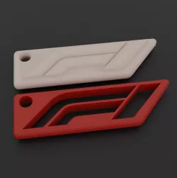 F1 Keychain