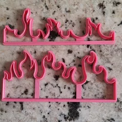 Fire - cutting flames