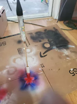 Firework Rocket Holder
