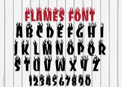 flames font 3D Models | Page 1 | STLFinder