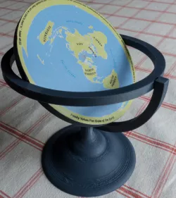 Flat Earth Globe