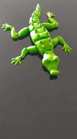 FLEXIBLE CARTOON CROCODILE TOY