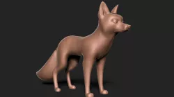 Fox stl model