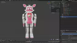 Funtime Foxy Cosplay Pieces