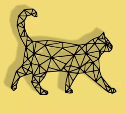 Geometric cat
