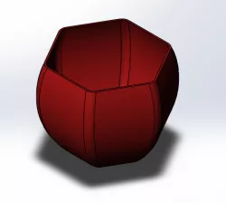 Geometric Flowerpot mod.4
