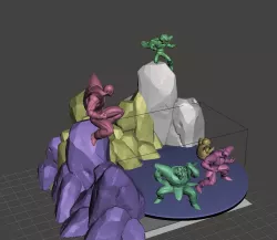 Ginyu Special Forces 3D Model