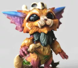 Gnar - league of legends -3D PRINT MODEL-FanArt