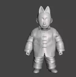 Grandpa Gohan 3D Model