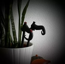 Halloween witches shoes flower decoration toppers