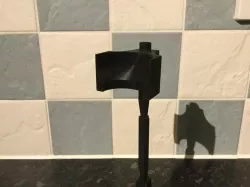 Head support for big hero fighting robot stand