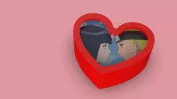 Heart for couple model