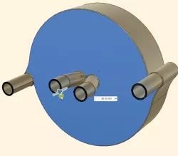Heat exchanger spiral for water or air High efficiency