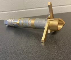 High Republic Inspired Lightsaber With Fold Out Triple Crossguard