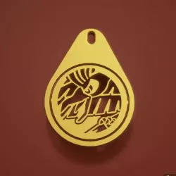 HO-OH POKEMON KEYCHAIN