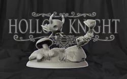 Hollow Knight Diorama statue 3d print