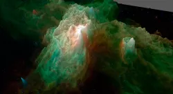 Horse nebula - sky object 3D software analysis