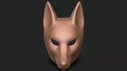 Japanese Fox Mask Demon Kitsune Cosplay