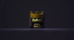 King keycap from Clash of Clans