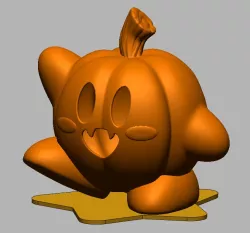 Kirby pumpkin