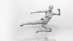 Lady Figure the 3D printed female action figure