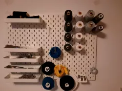Large thread cone spool holder for IKEA Skaadis