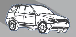 LED lamp for 4X4 cars