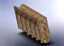 Lego aqueduct, infinite construction (Lego aqueduct, infinite construction)