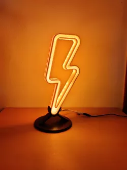 Lighting Bolt Lamp