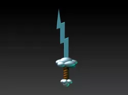 LIGHTNING SWORD ADVENTURE TIME