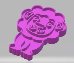 Lion Shape Cookie Cuter and Shaper