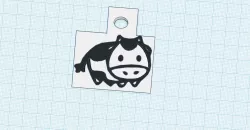 LLavero Vaca Cow Evolution