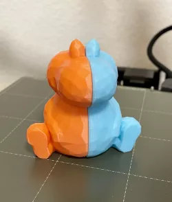 Low Poly Big Yoshi Fidget Slider