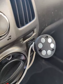 Magnetic Car Phone Holder 3D print shell