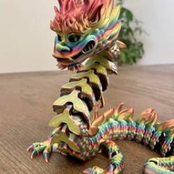 flexi print in place imperial dragon 3D Models | Page 1 | STLFinder