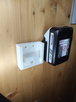 Makita Battery wall holder