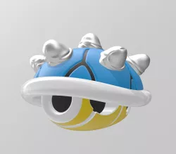 mario kart naughty koopa shell
