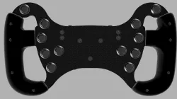 Mercedes AMG GT3 Evo steering wheel
