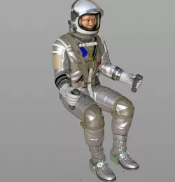 Mercury Astronaut seatetd