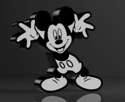 Mickey lamp
