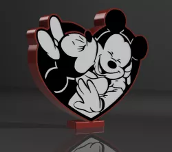 Mickey" lamp