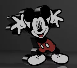 Mickey lamp v2