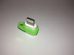 Micro USB to Lightning adapter pendant
